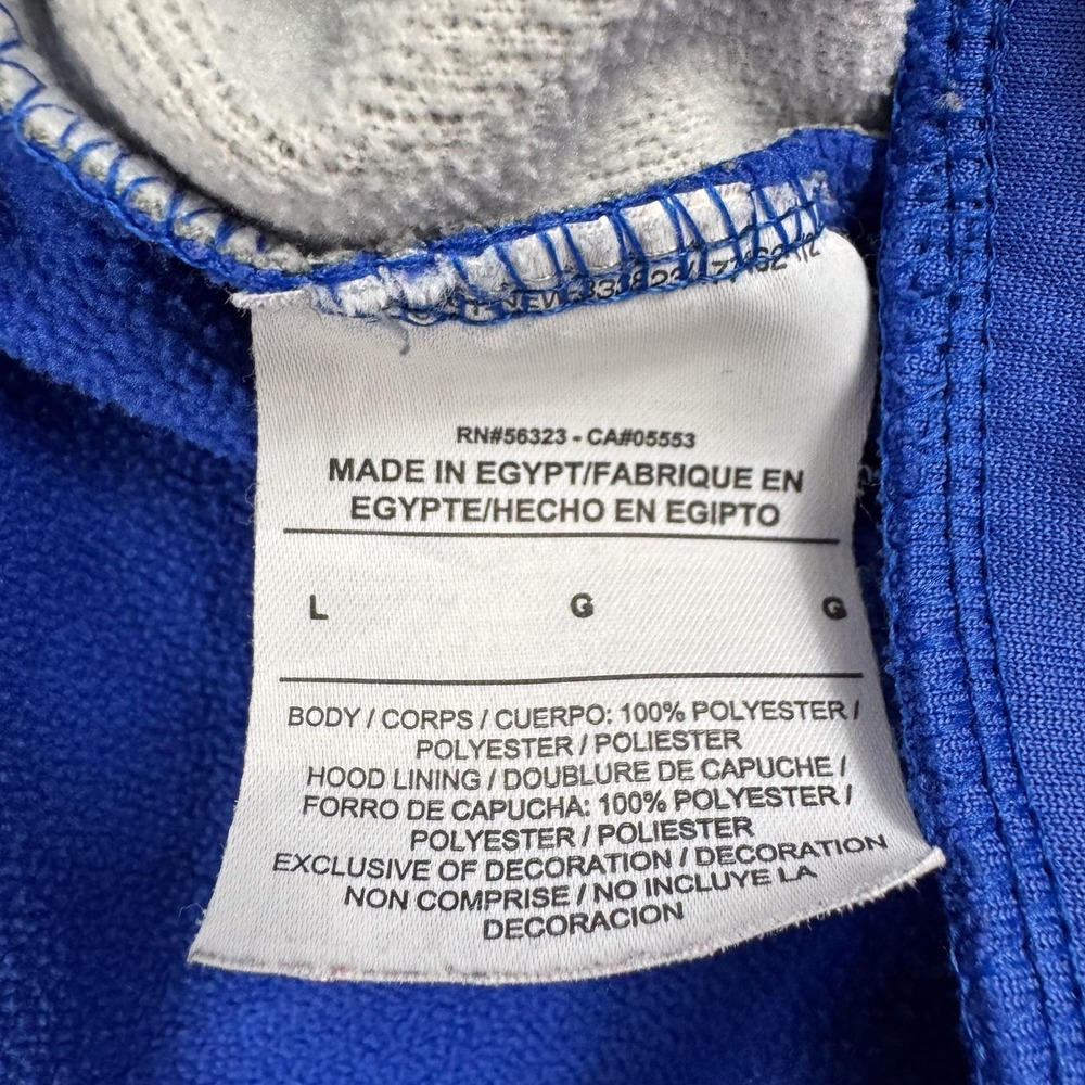 Nike Therma Fit Hoodie Mens Large Blue NXR XC 2015 Pullover Running 650733-480 - Picture 8 of 13